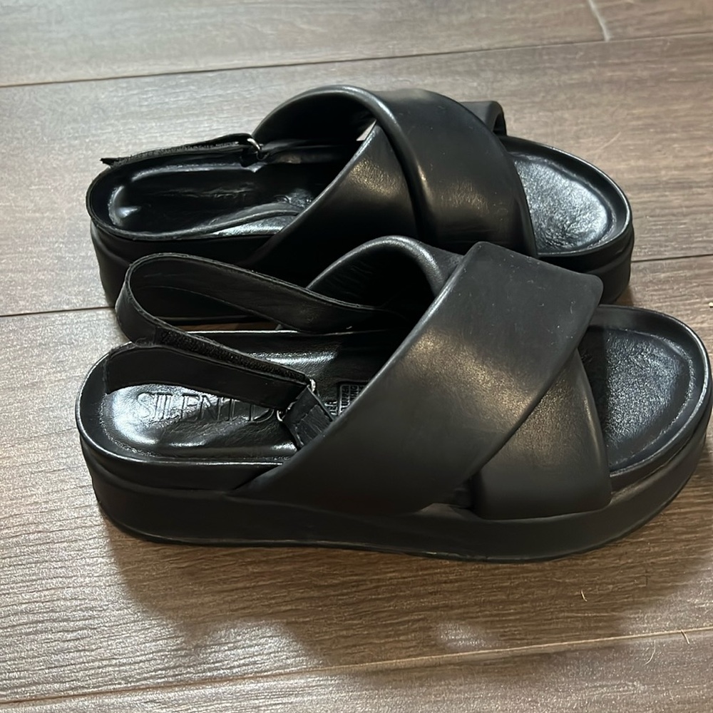 Silent D "PIER" Platform Sandals.